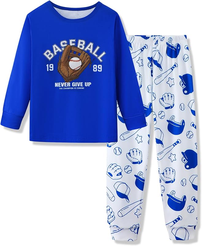 Boys Clothes Outfits 2-Piece Long Sleeve Pants Set 6-18 Years