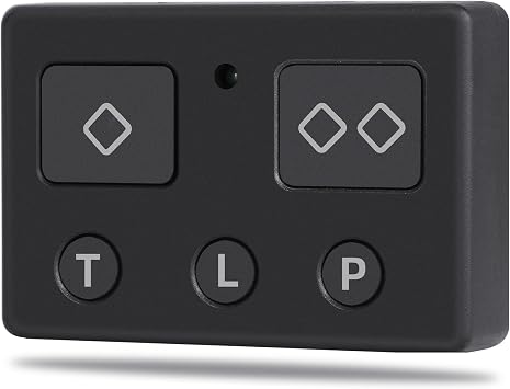 5-Button Remote Transmitter Replace for AXP1, Automatic Gate Openers Remote Replace for AXS1 Compatible with TSS1XP TDS2XP TSS1 TDS2 LDM2 HDP1 DD2U LSM1 DS1U, Partymode + Battery Test Button 1pack