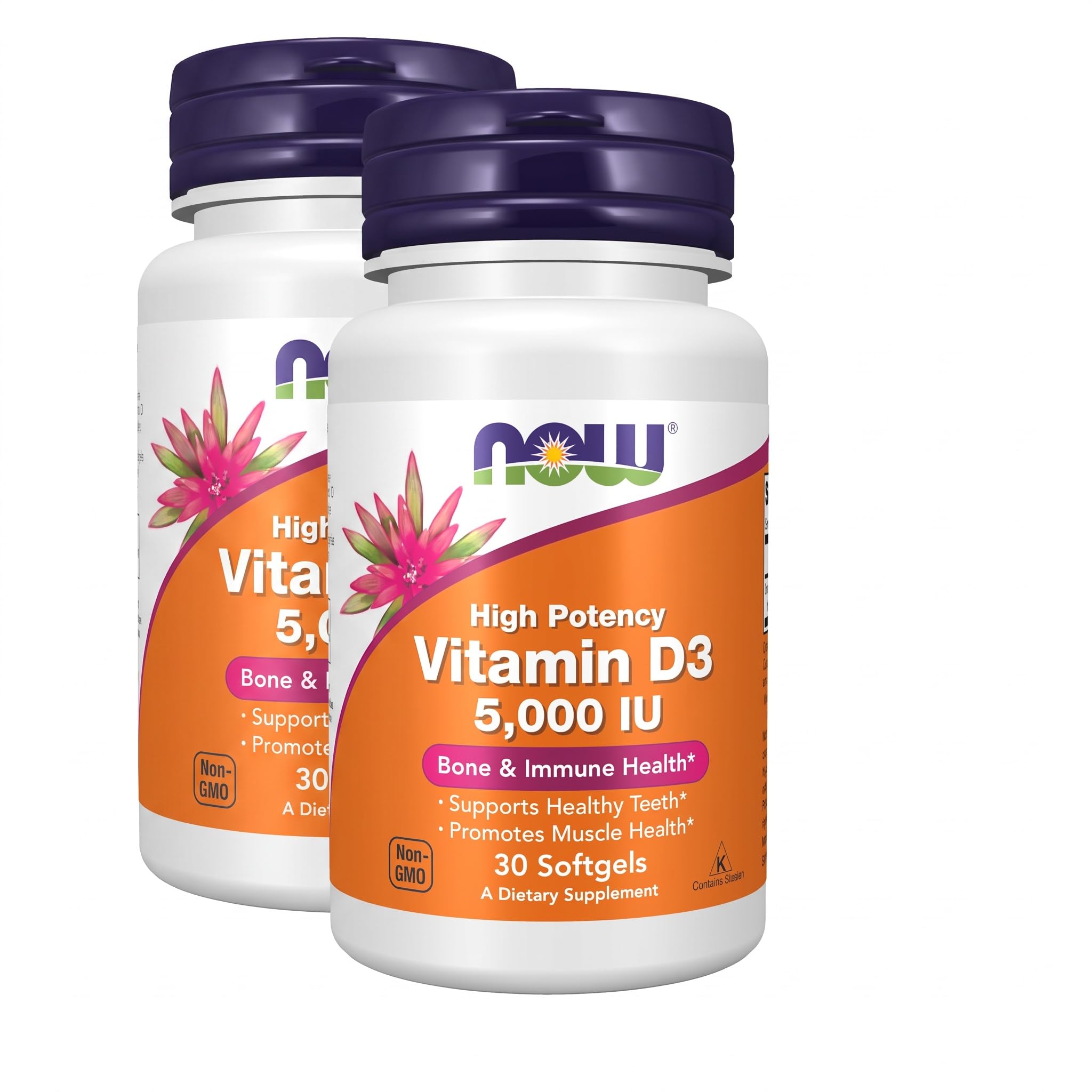 NOW Supplements, Vitamin D-3 5,000 IU, Structural Support*, 120 Softgels — Amazon image 12