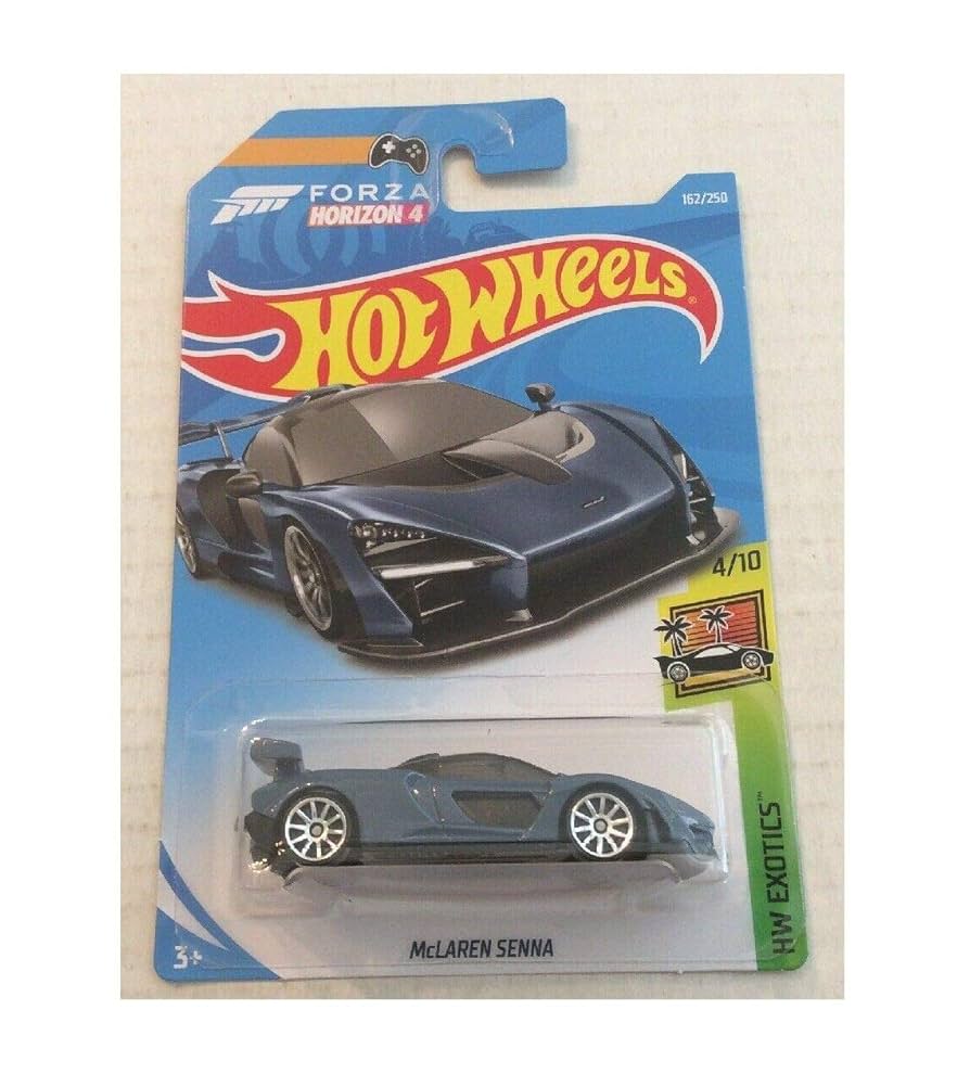 ミニカー Forza Horizon 4 1/64 McLaren Senna Amazon | Hot Wheels 2019 Forza Horizon 4 Hw Exotics McLaren