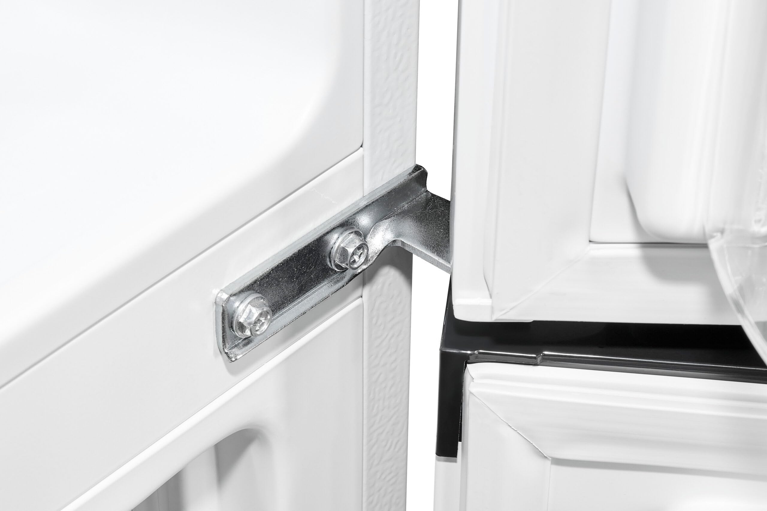 Exquisit® Frigorífico Combi Blanco 159L Clase C Puerta Reversible | Control electrónico, alarma de puerta, enfriamiento rápido, iluminación LED y medidas 144,0 x 47,4 x 49,5 cm