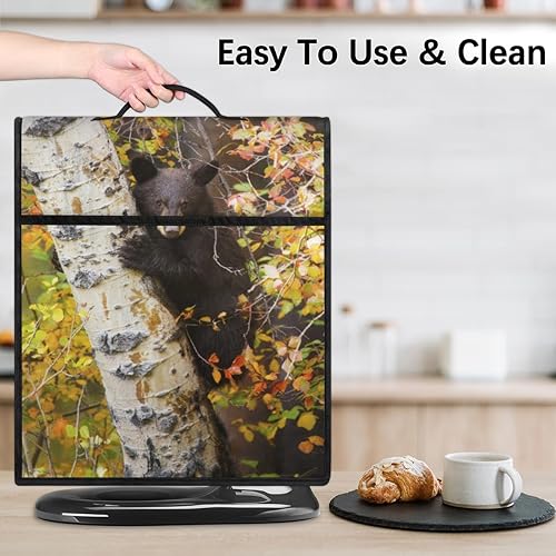 Miniatura 4 de Bear Climb - Cubierta para mezclador de cocina compatible con 6-8 cuartos de galón, cubierta para batidora de pie, se adapta a cabezal inclinable y