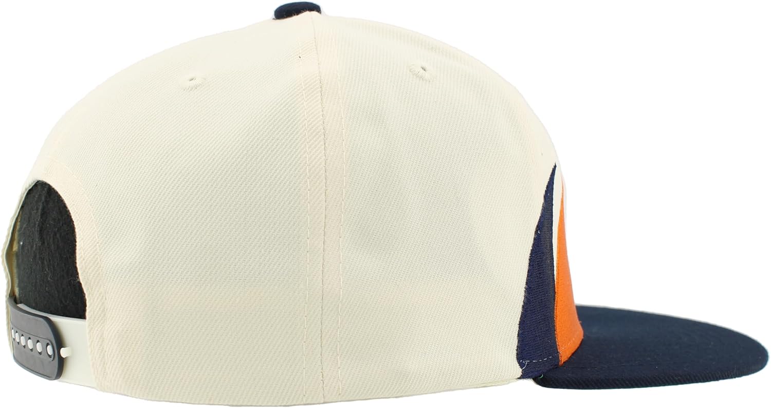 Zephyr NCAA Officially Licensed Hat Flat Snapback Z11 Retro Sharktooth