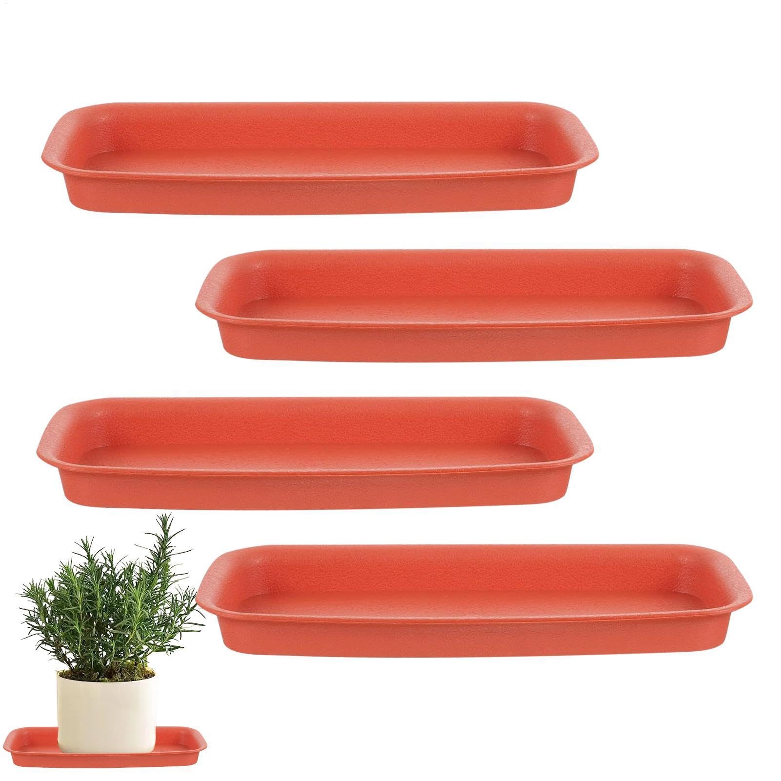 Soucoupes pour plantes intérieur extérieur et bac à eau pour potager et serre