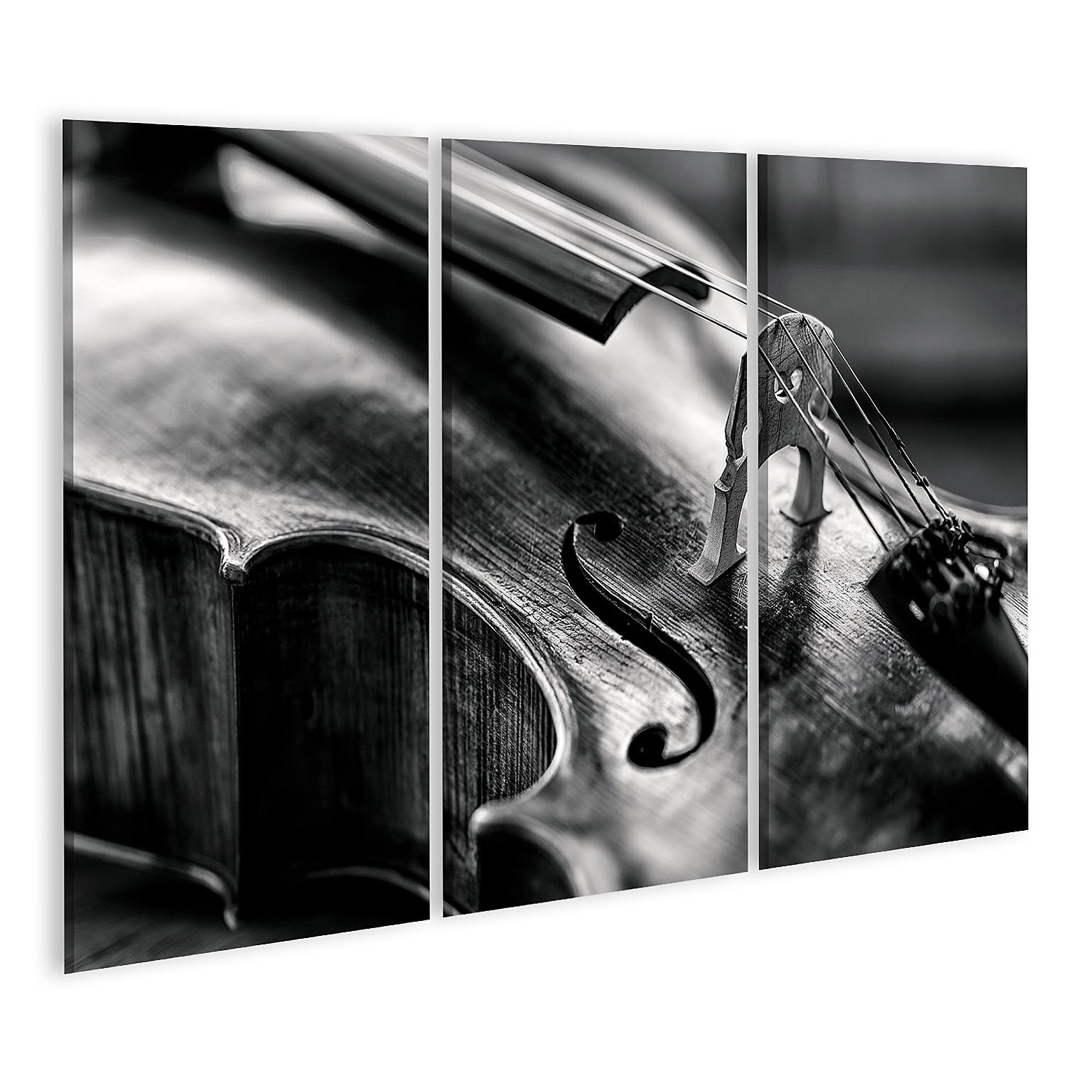 islandburner Quadro su tela, opera d'arte classica per gli amanti della musica in soggiorno, 3 pezzi