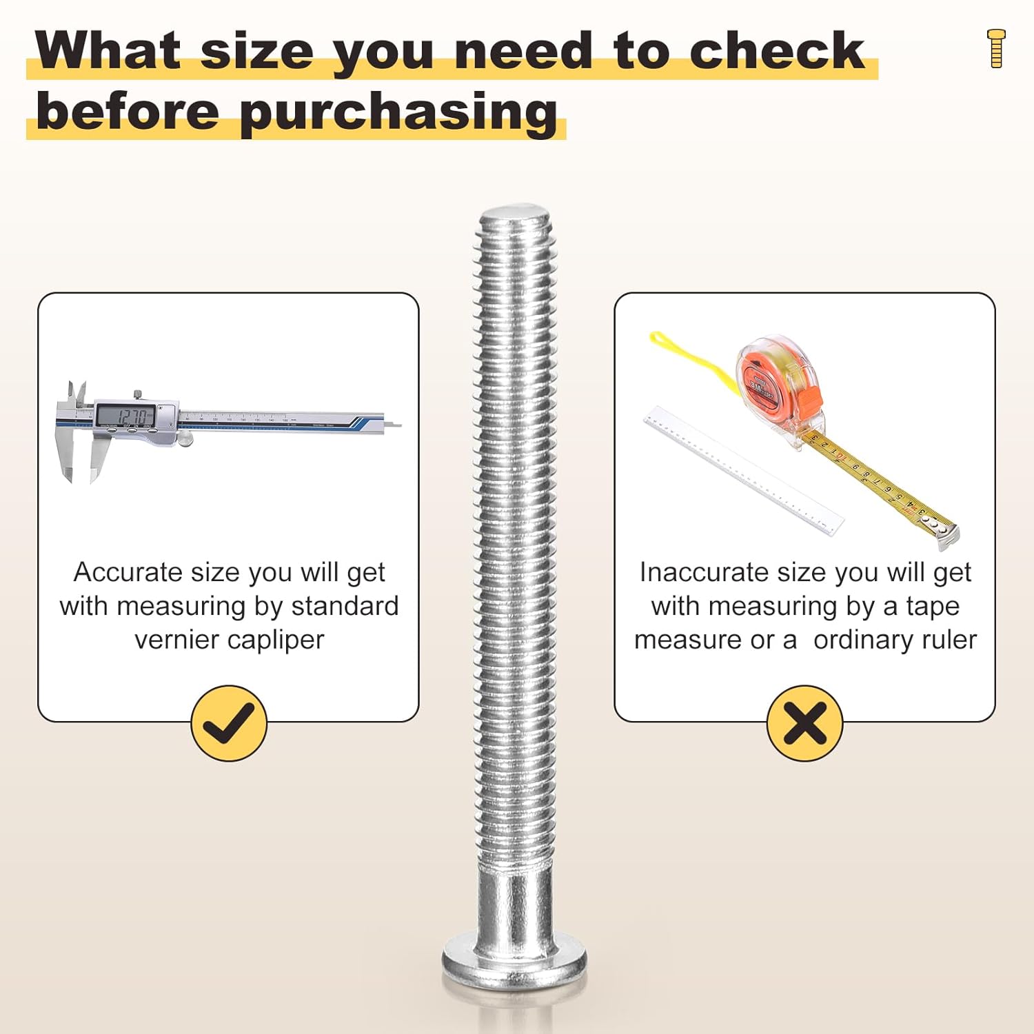 METALLIXITY Furniture Crib Screws Replacement Set with Wrench(M6-1x16/20/25/30/35/40/45/50/55/60/65/70/75/80mm) 141Pcs, for Chair Cabinet Bed, Silver