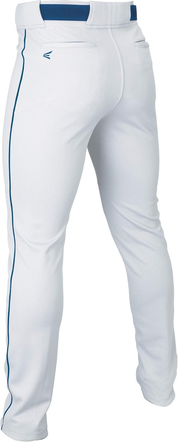 Easton Boys Easton | Rival+ Baseball Pants | Full Length Semi-Relaxed Fit | Youth Sizes | Piped | Multiple Colors - Image 2