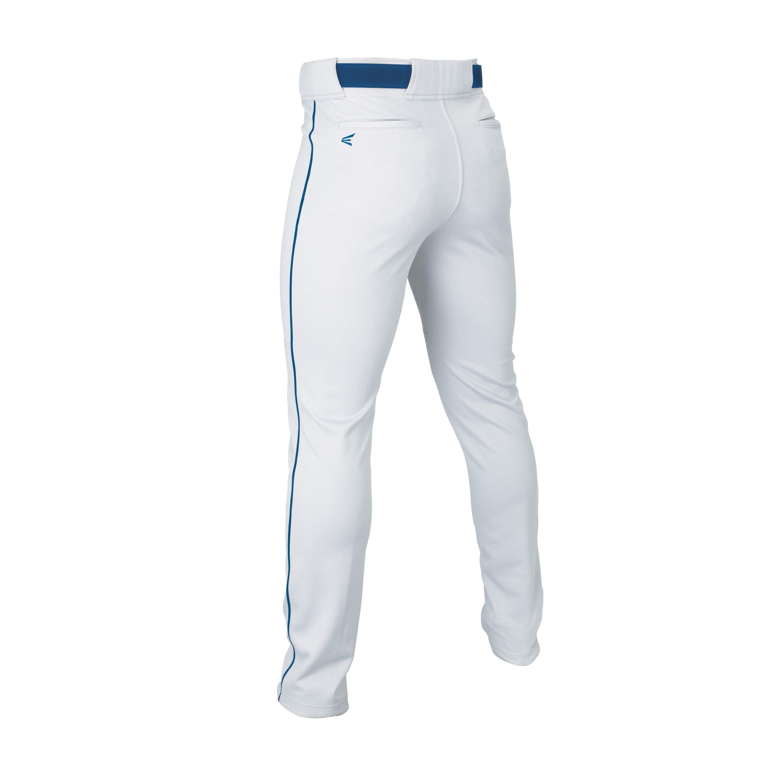 Easton | RIVAL+ Piped Baseball Pant | White/Navy | Youth | Medium