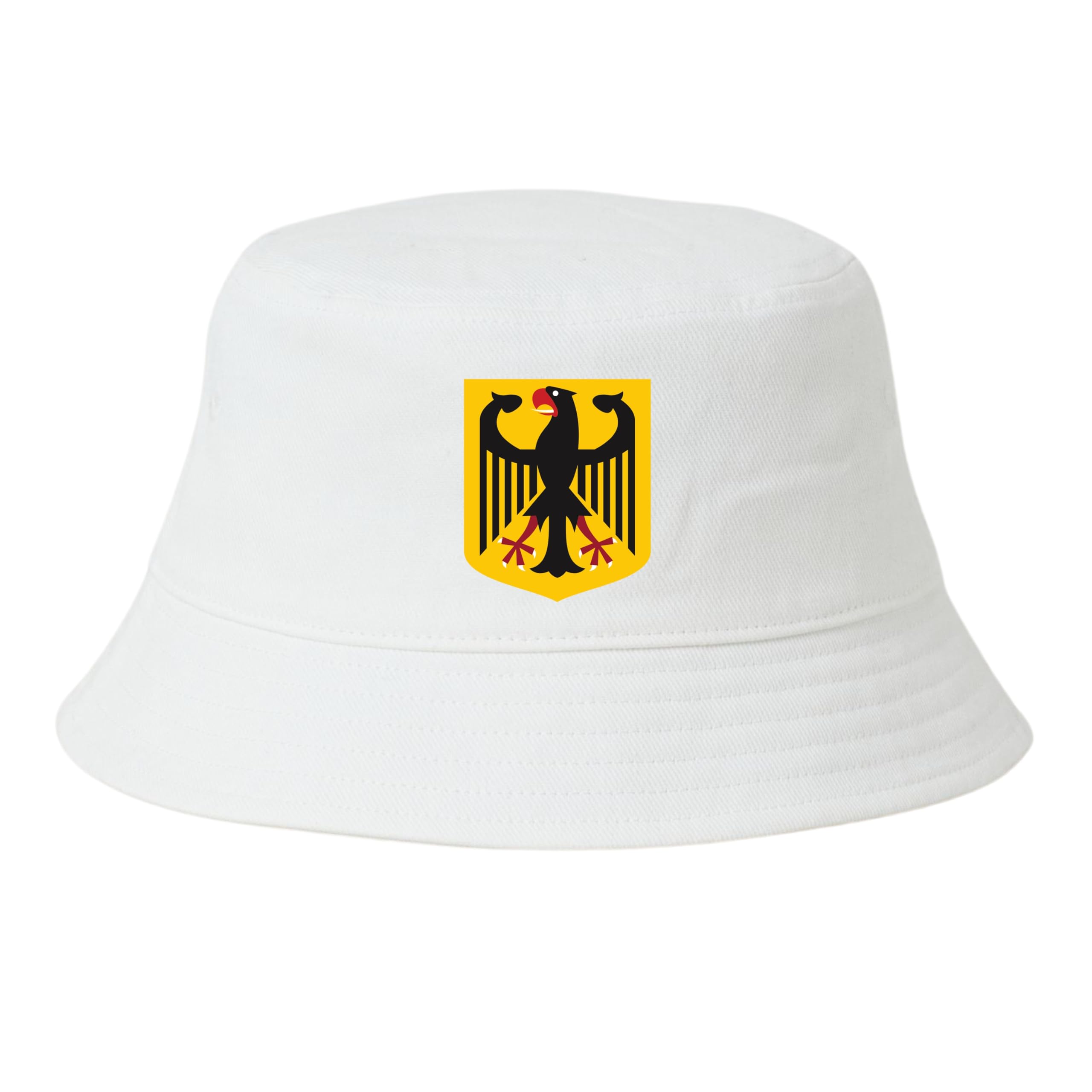 Deutschland EM 2024 Anglerhut - Fan Hut Für Public Viewing In Weiß