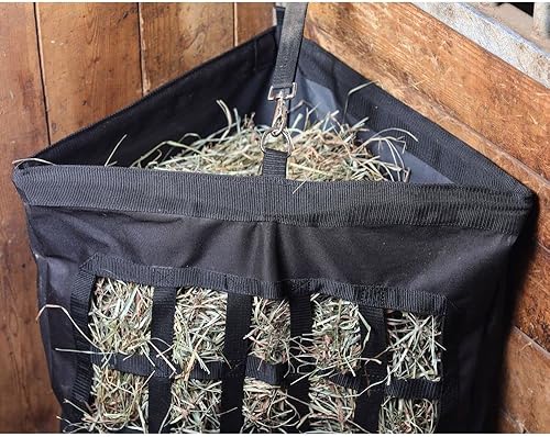 Miniatura 4 de Bolsa de heno esquinera de alimentación lenta  Minimiza los residuos de heno para esquinas o remolques de carga inclinada  Duradero 600 denier
