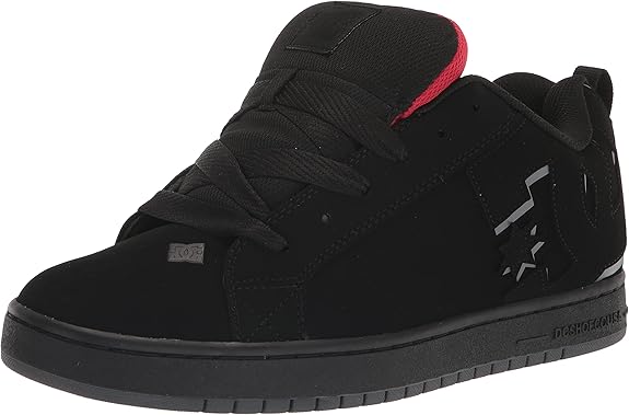 DC Men's Court Graffik Casual Low Top Skate Shoe Sneaker