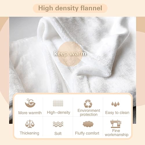 Miniatura 7 de Manta de forro polar ligera con texto en inglés Just A Girl Who Loves Sharks, regalo para niñas y niños, manta suave y divertida de animales para