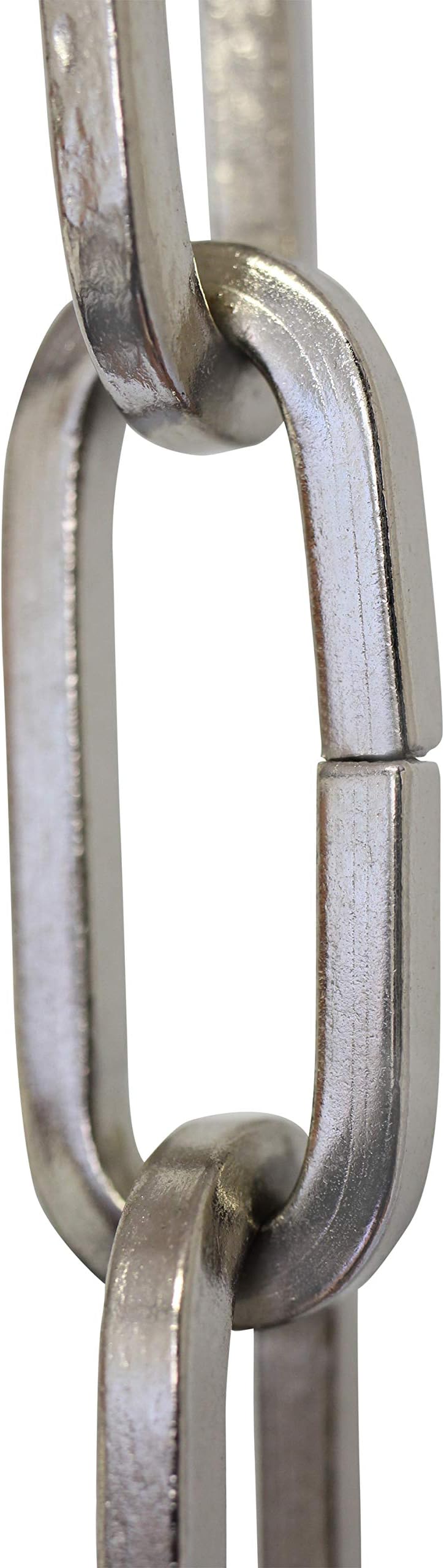 RCH Hardware CH-I-49S-PN Iron Chandelier Chain, Polished Nickel (1 Foot)