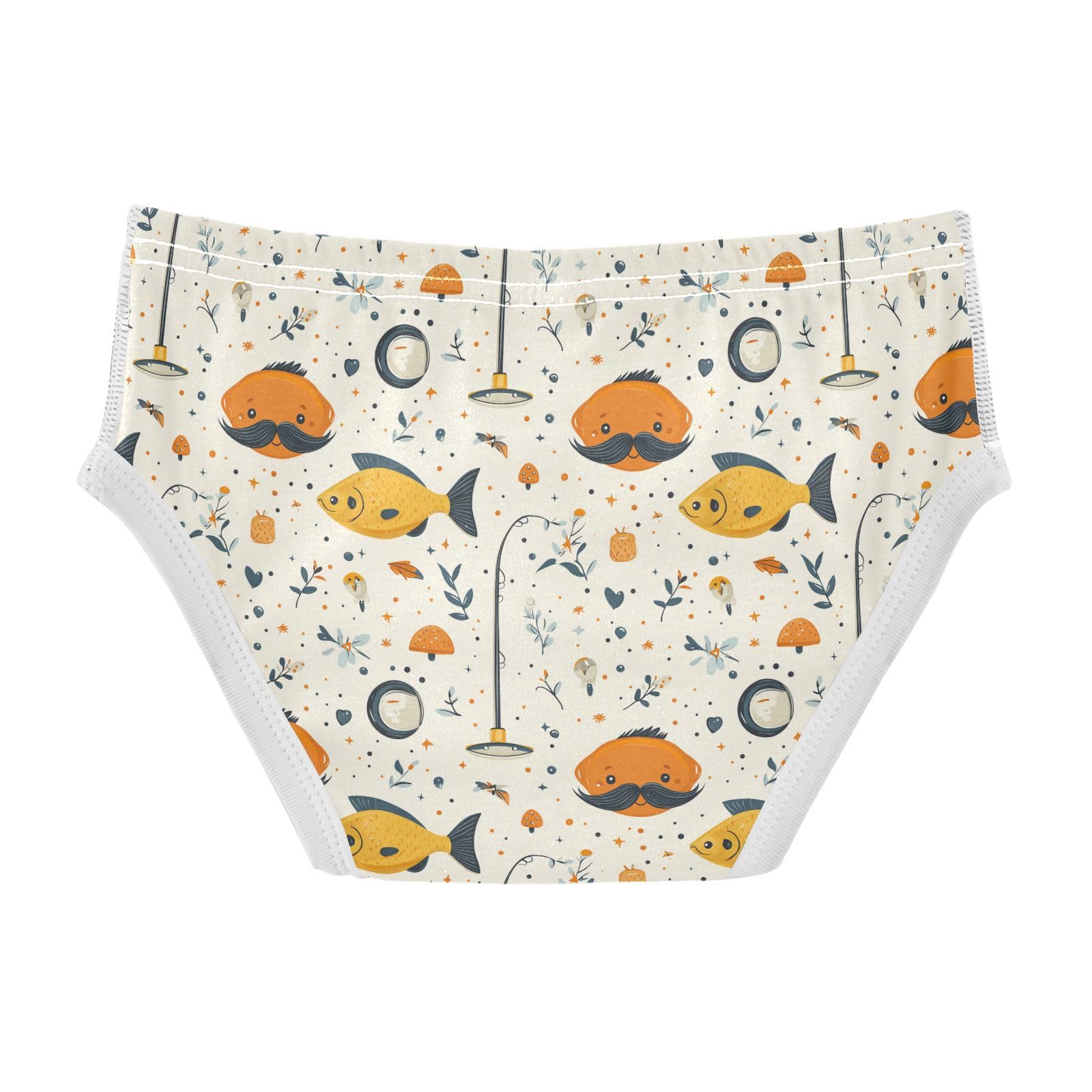 Yuiboo Toddler Boys Undies Soft Cotton Comfort Underwear for Boy A Father's Day in Sizes 6Y