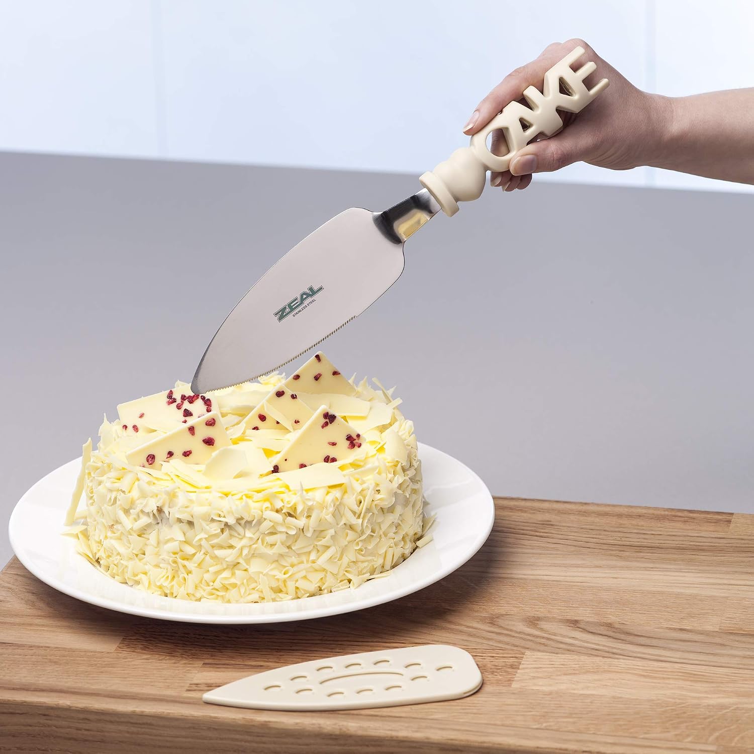 Zeal NB16C Cake Server, Cream