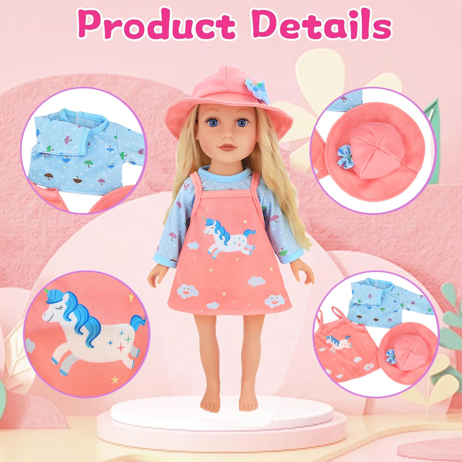 Set Vestiti Per Bambole Labubu 17 Cm - Abito Fatto A Mano - Senza Bambola