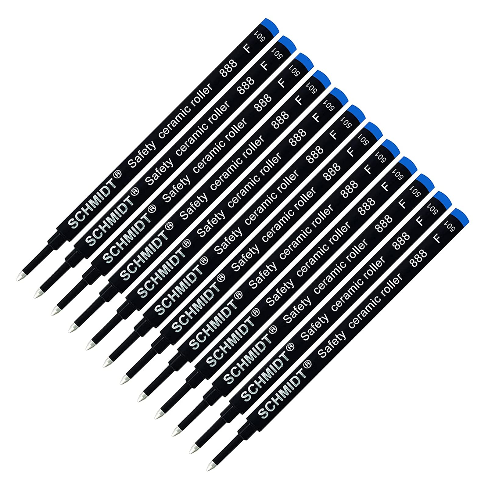 12 Pack - Schmidt 888 Black Fine Rollerball Refill