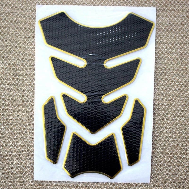 Autocollant pour réservoir moto universel style fishbone design protection et style