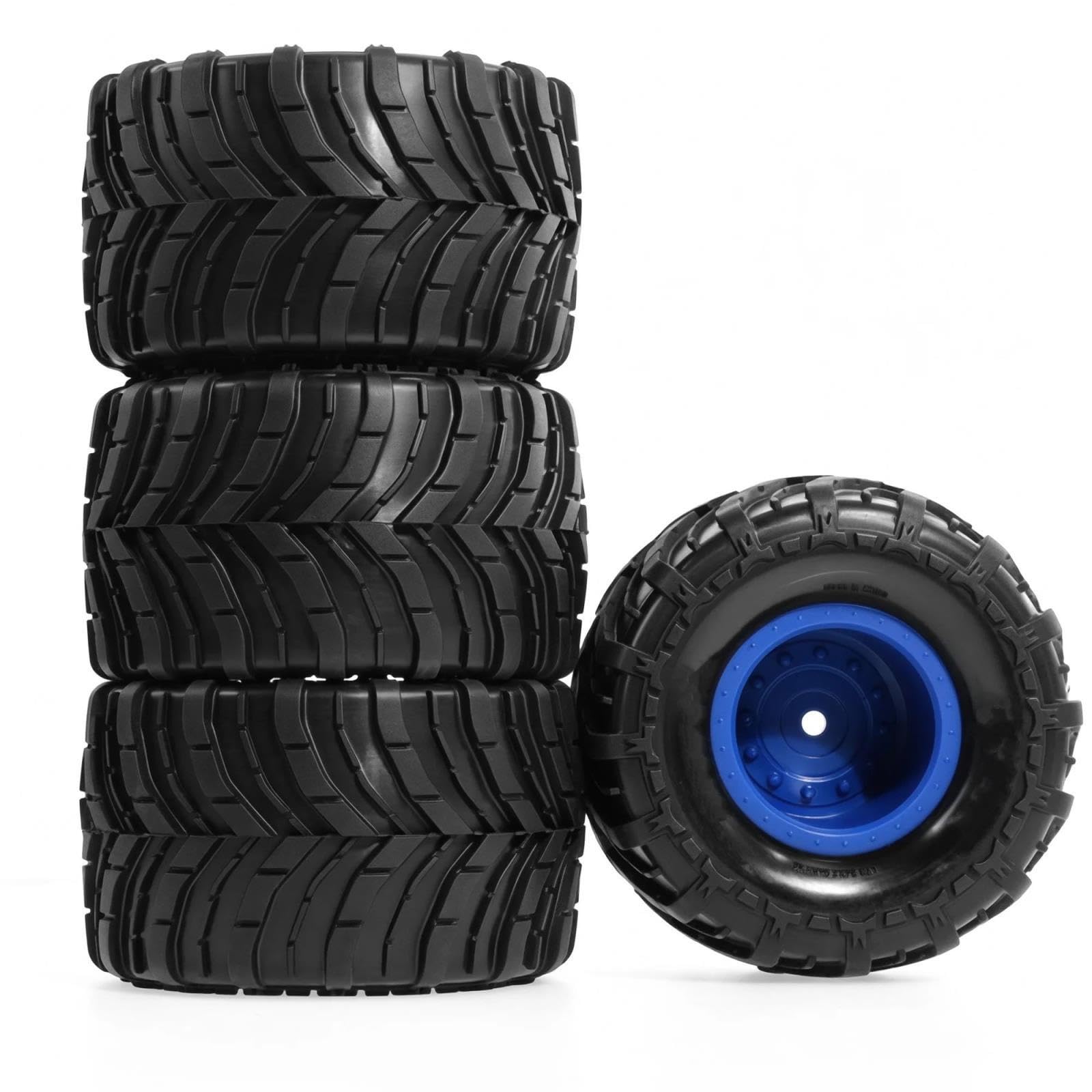 Neumáticos Ruedas 85mm para SCY 16101 16102 1/16 RC Piezas Coche