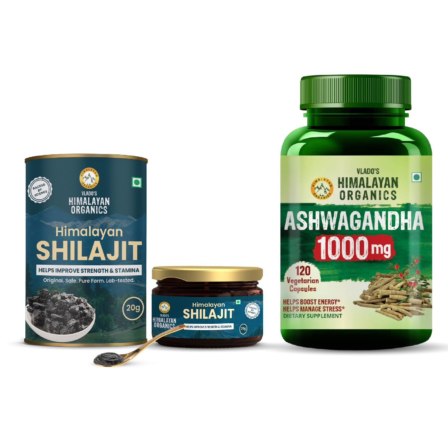 Vlado's Himalayan Organics Pure Shilajit Resin to Boost Performance,Power, Stamina, Endurance, Strength With Fulvic Acid & 85+ Trace Minerals Complex for Energy,Maximum Potency I - 25g — Amazon image 13