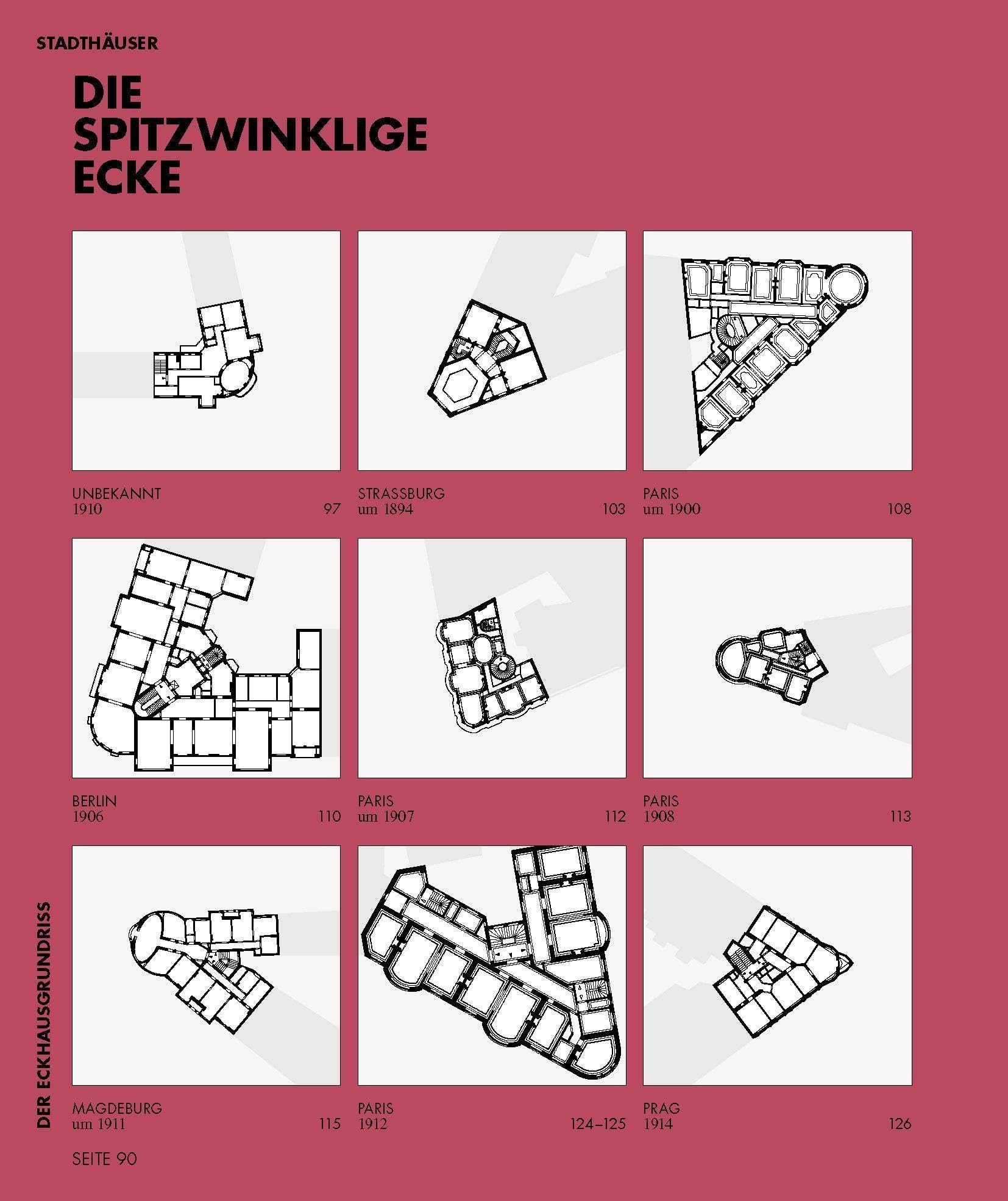 Der Eckhausgrundriss: Stadthäuser (Bücher zur Stadtbaukunst, 2)
