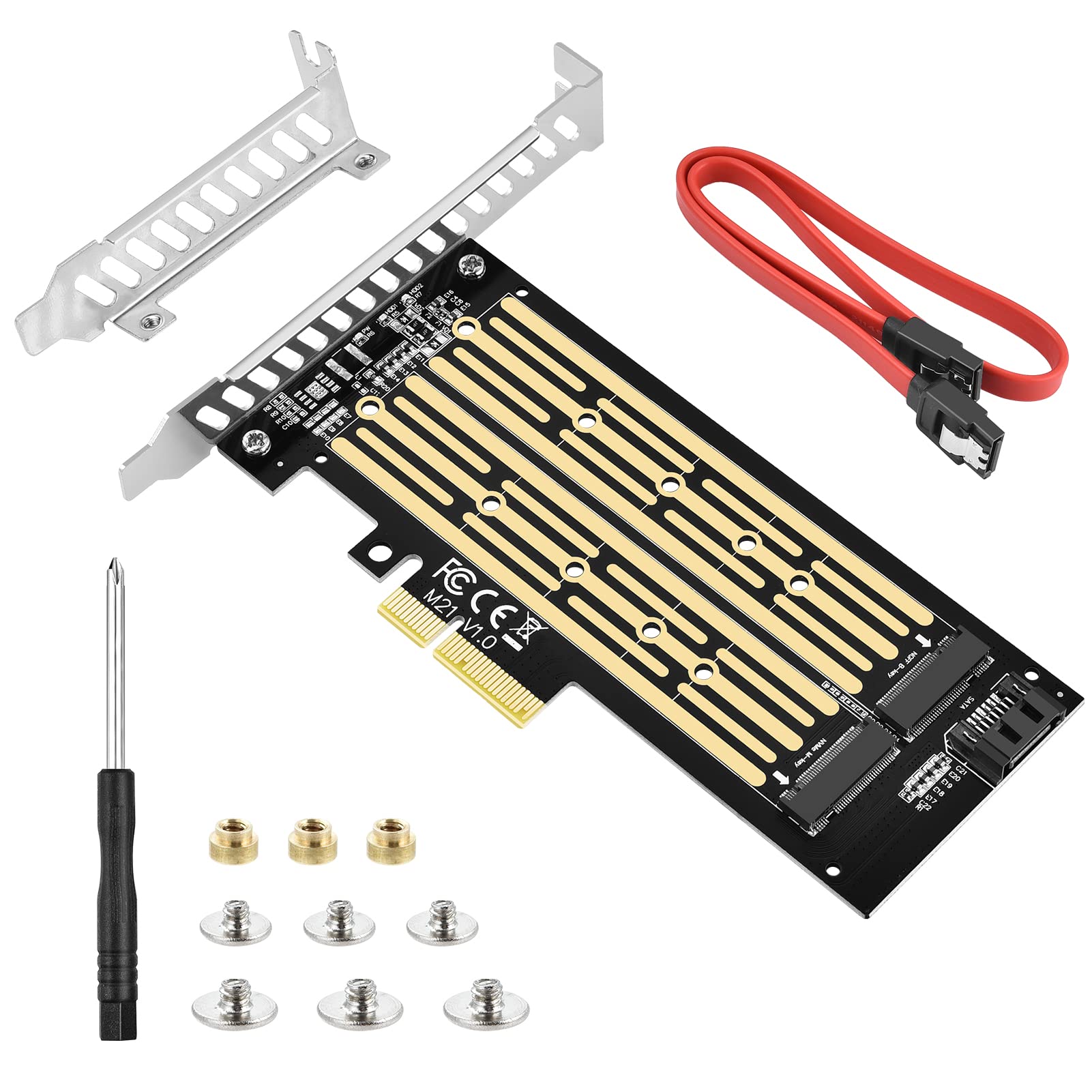 Amazon.co.jp: ELUTENG M.2 PCIe 変換アダプター NVMe SATA 両対応