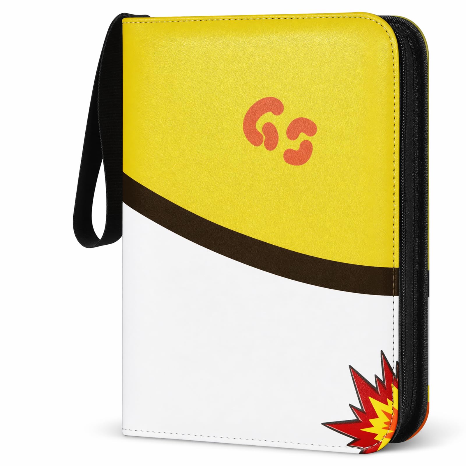 Card Binder 720 Pockets, 9-Pocket Card Holder Album with 40 Sleeves Yellow