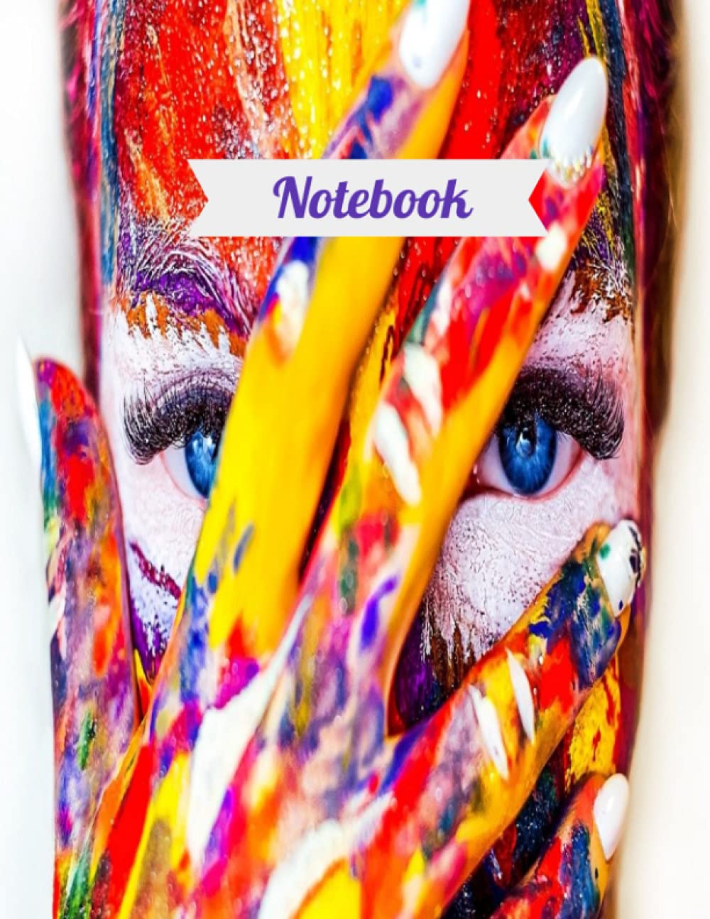 Colorful Notebook: Size (8.5x11inches) 120 Pages
