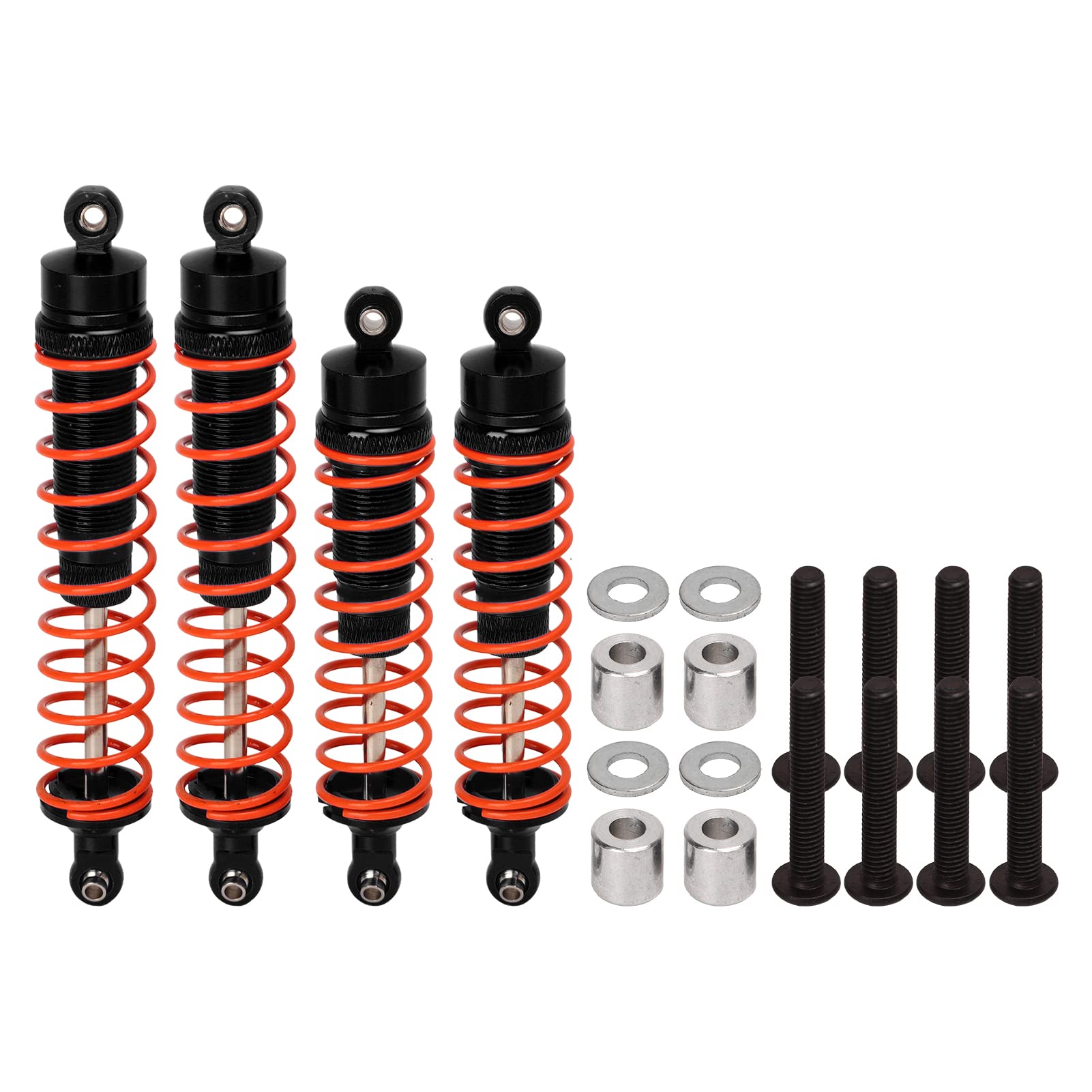 Amazon | ショックアブソーバー4本、RCショックアブソーバーダンパー