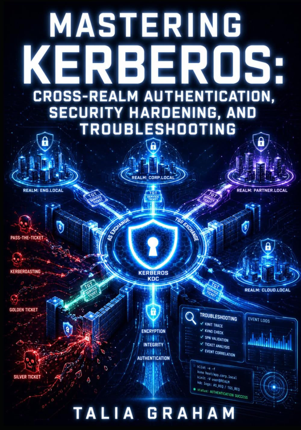MASTERING KERBEROS: CROSS-REALM AUTHENTICATION, SECURITY HARDENING, AND TROUBLESHOOTING: Defending Against Attacks and Production Implementation