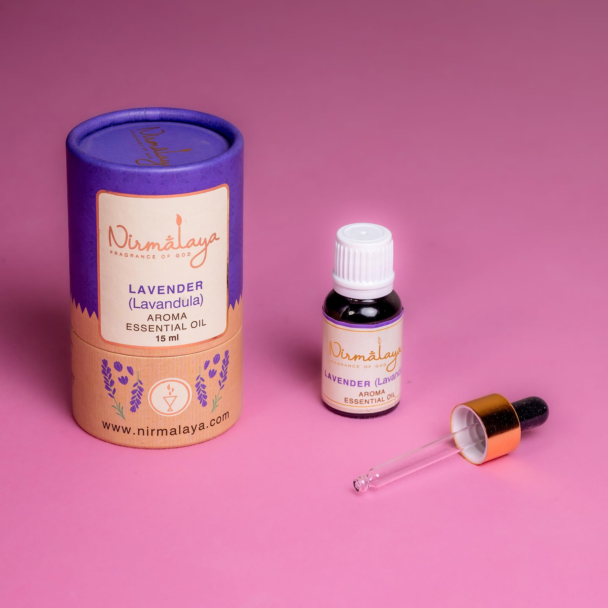 100% Pure & Natural Lavender Essential Oil | Aromatherapy Essential Oil for Diffuser | 15ml