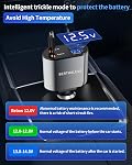 Retractable Car Charger, 4 in 1 Fast Charging Car Charger USB-C & USB-A Compatible with iPhone 16/15/14/13/12/11,Galaxy,Pixel