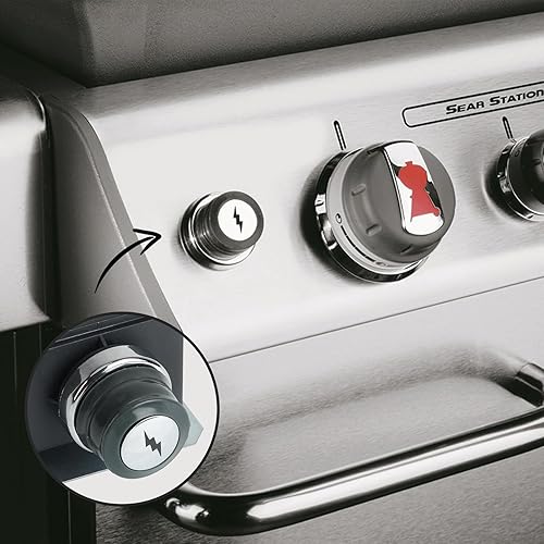 Miniatura 7 de onlyfire Kit de encendido de parrilla 7629 para parrilla de gas Weber Genesis serie 330 con panel de control montado en la parte delantera (2011 -