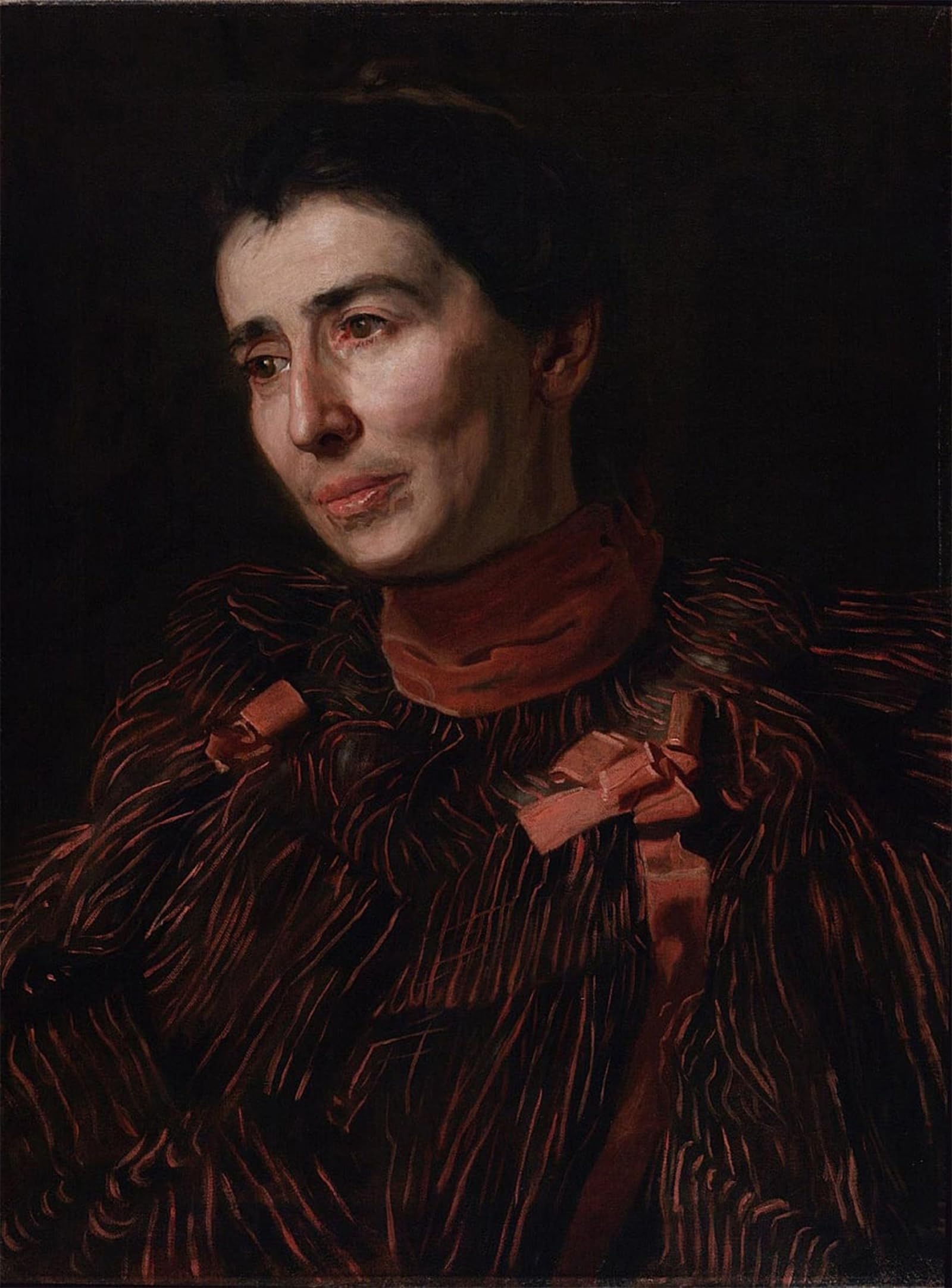 HRJUBWREE Famous Paintings Pictures Artwork Picture Famous Painting by Eakins Photo Wall Print for Office Decor 60x90cm