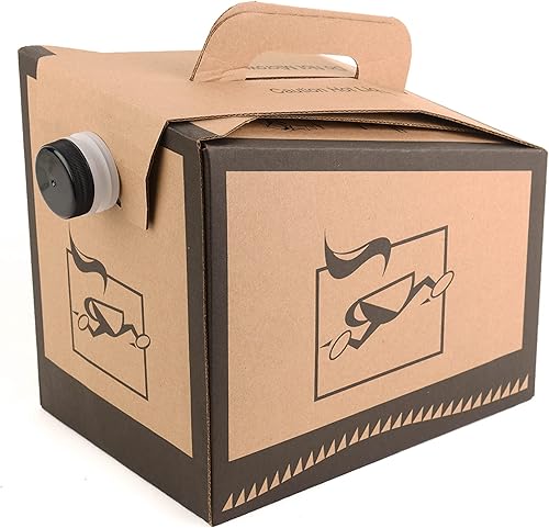 EcoQuality Dispensador de café portátil desechable [paquete de 10] para jarra aislada de bebidas frías y calientes, caja de Joe to Go, gran portador