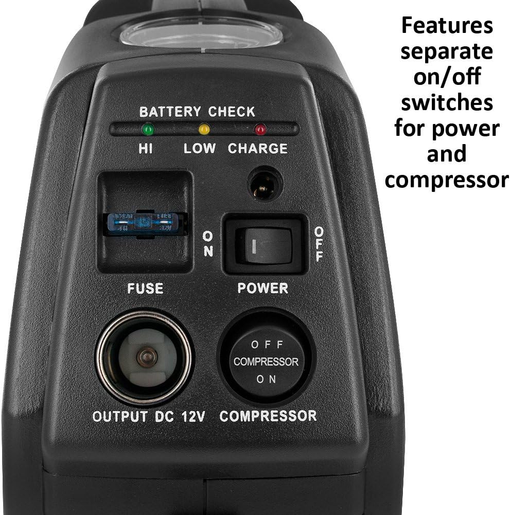 Slime COMP 07 Rechargeable 12-Volt Tire Inflator