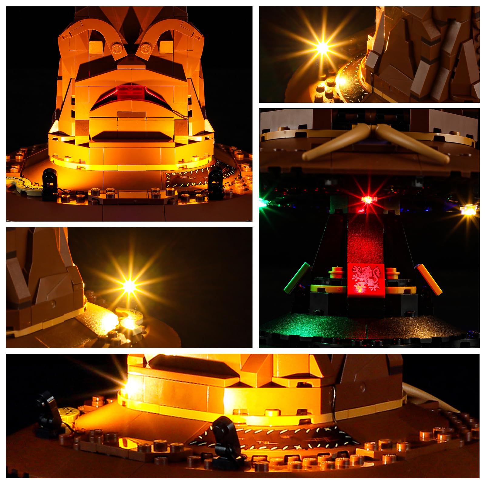 YEABRICKS LED Light for 76429 Harry Potter Talking Sorting Hat Building Blocks Model (Building Set NOT Included) - Image 4
