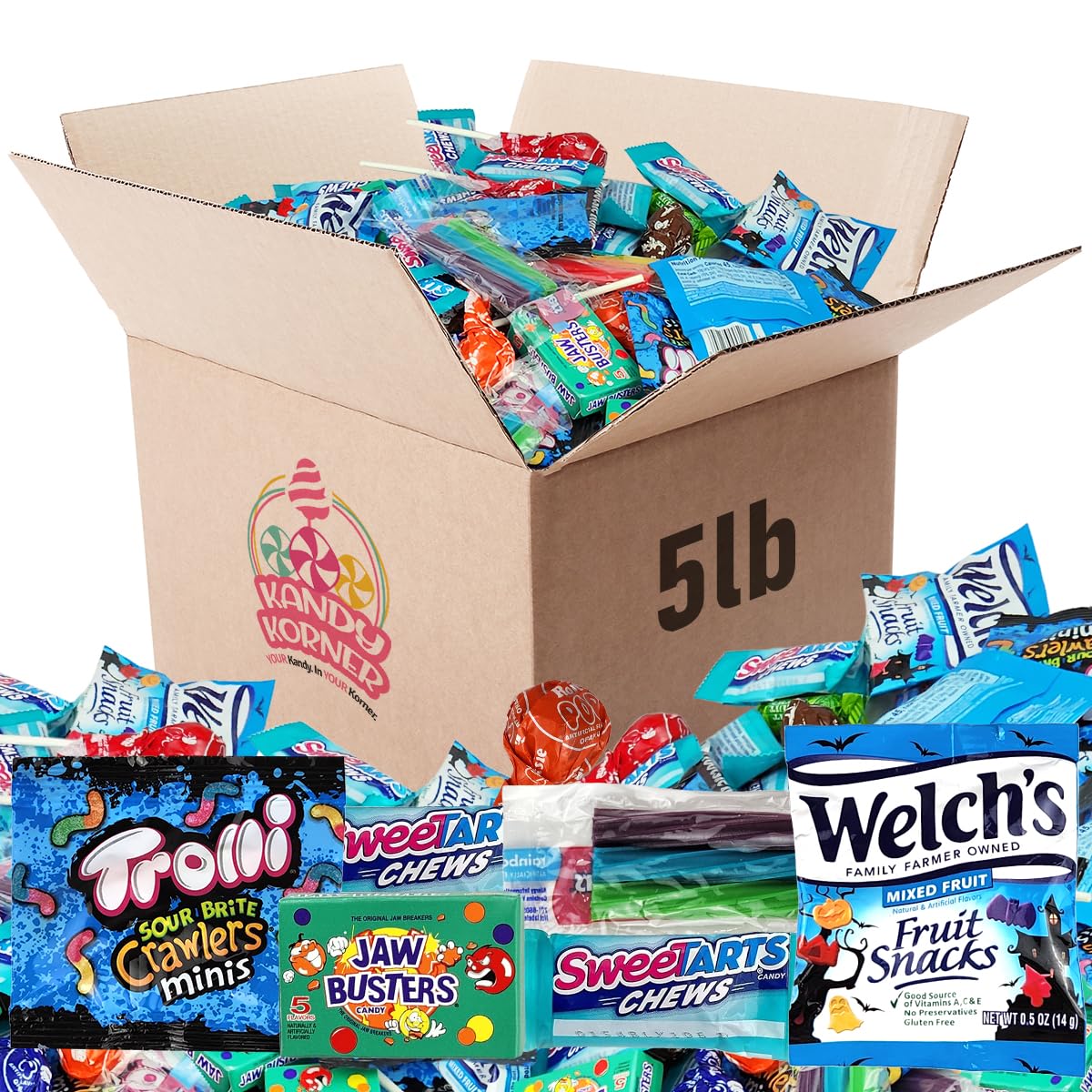 Candy Bulk Individually Wrapped Fun Size Mix Sweets for