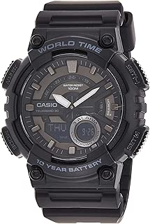 Casio Casual Watch Analog-Digital Display for Men AEQ-110W-1BV
