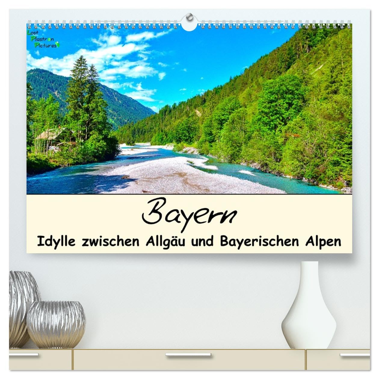 Bayern - Idylle zwischen Allgäu und Bayerischen Alpen (hochwertiger Premium Wandkalender 2026 DIN A2 quer), Kunstdruck in Hochglanz: Impressionen aus Bayerns Alpenvorland (CALVENDO Natur)