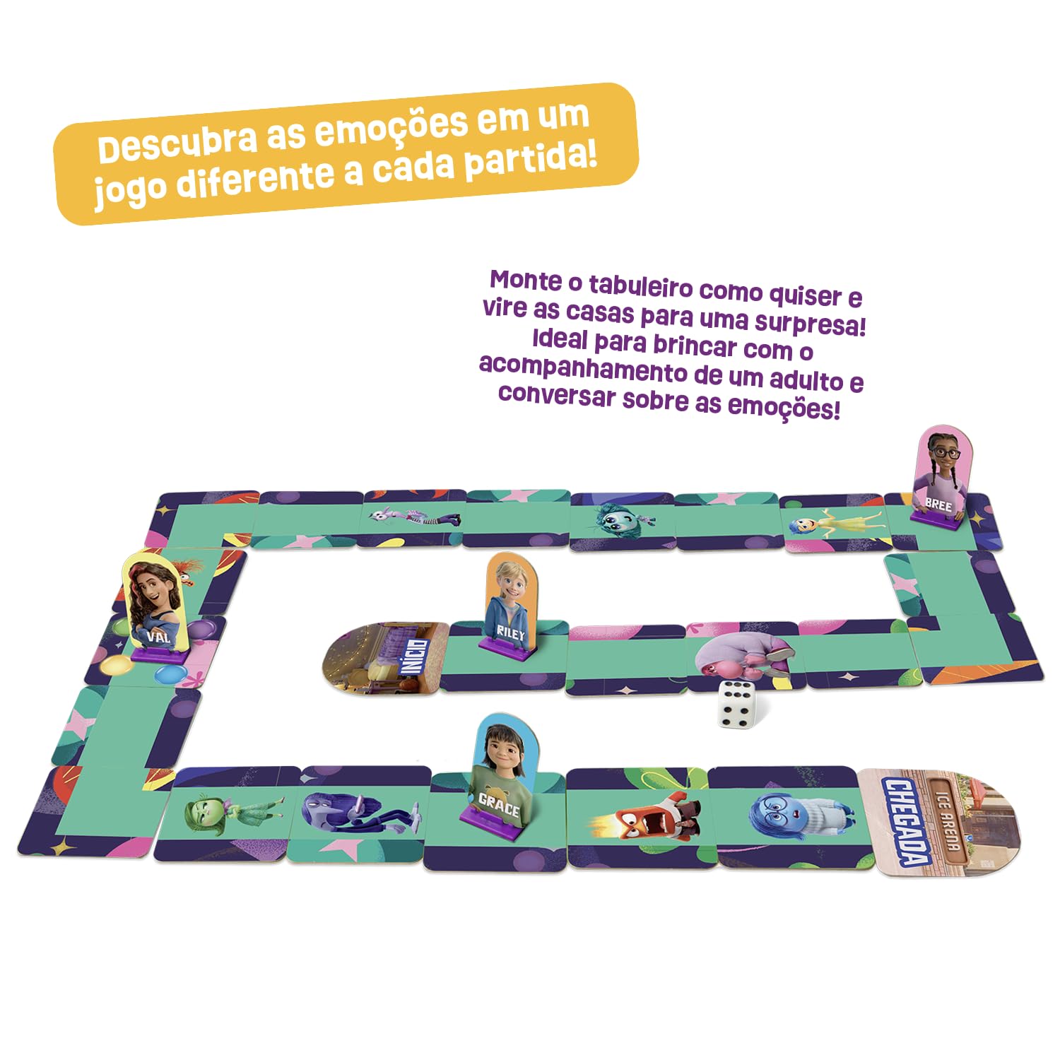 Toyster -Divertidamente 2 - Super Trilha - JAK : Amazon.com.br
