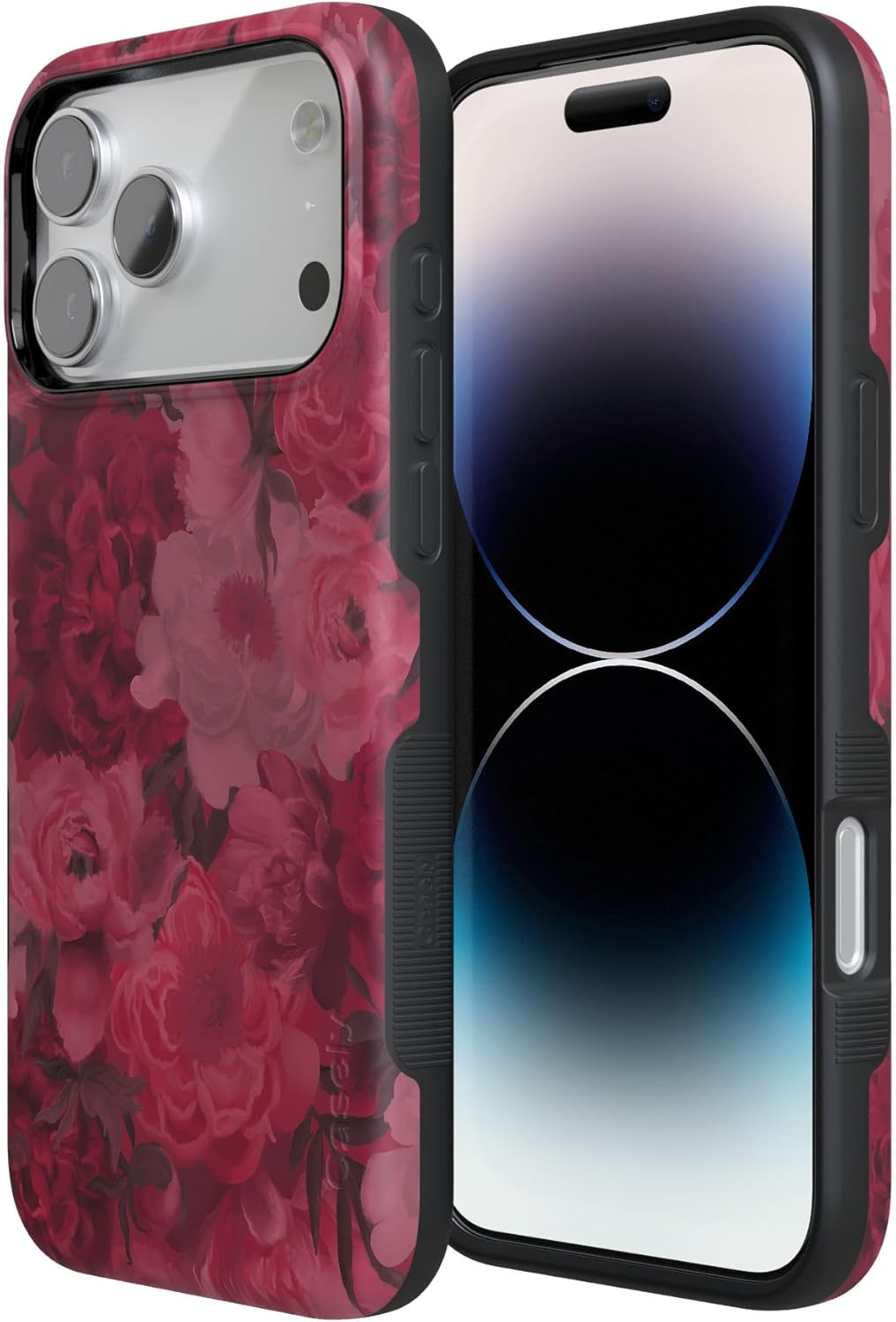 Casely iPhone 17 Pro Case | Romance Novel | Moody Floral | Bold Protective Design | Compatible with MagSafe