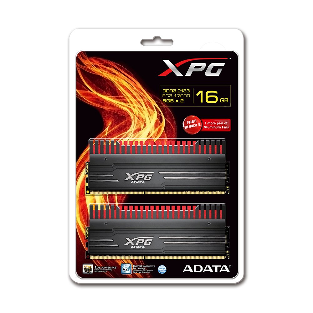 PC3-17000(DDR3-2133) 16GB×1 Amazon.in: Buy ADATA XPG V3 DDR3 2133MHz (PC3 17000) 16GB (8GBx2