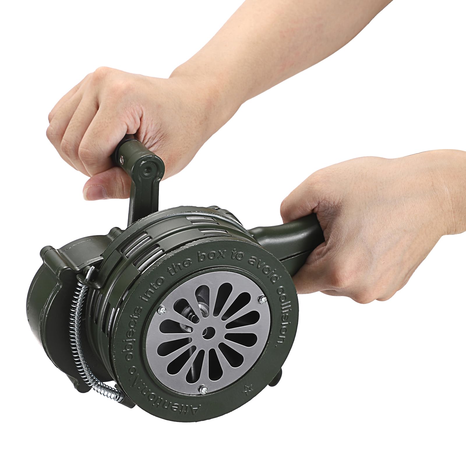 Amazon.com: Sumnacon Hand Crank Siren Manual Operated Air Raid