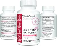 Vista 3 de Power by Naturals - Quemador de leptina para mujeres, supresor del apetito, potenciador del metabolismo y quemadores de grasa para mujeres, pérdida