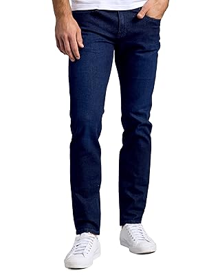 True Classic Mens Jeans – Stretch Jeans for Men, Slim and Straight Fit Men’s Stretch Jean