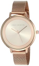 French Connection Analog Rose Gold Dial Women’s Watch-FCN0001F