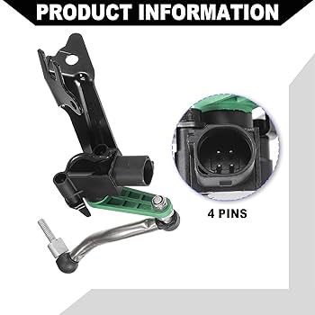 Hihaha No.8R0941285D Suspension Ride Height Level Sensor for