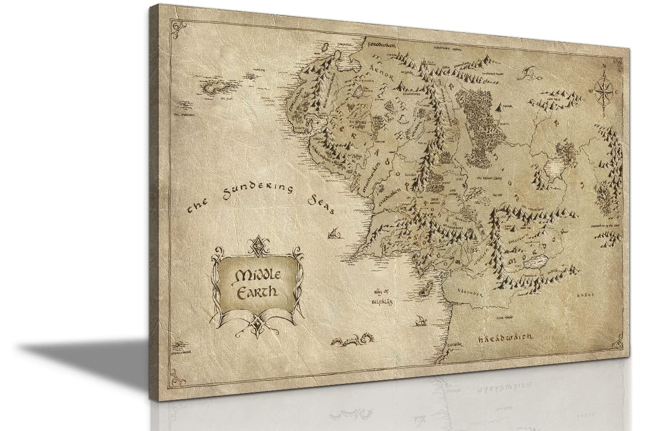 Buy Lord of The Rings Canvas Wall Art Lord of The Rings Decor Lord of