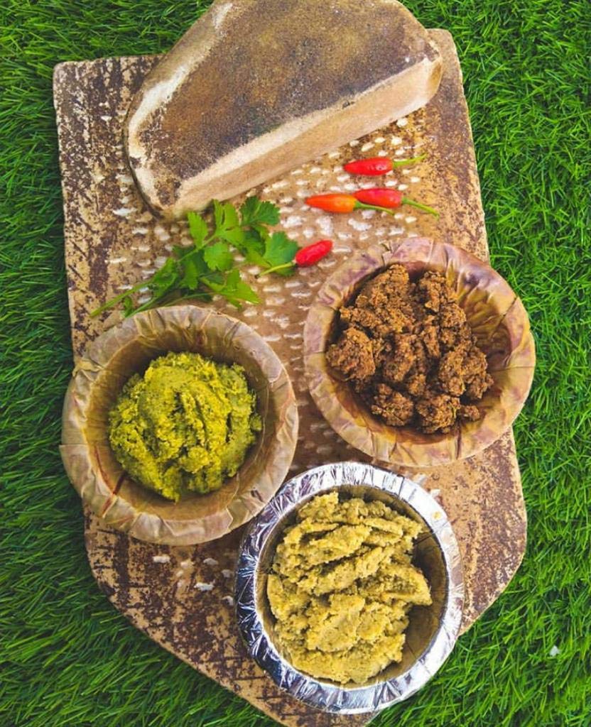Namakwali Flavoured Pahadi Salt Ginger (Adrak) Seasoning 400gm | Seasoning mix for Popcorn, Noodles, Salad, Raita, Fruits, Makhana and more | Grounded On Silbatta | No Preservatives | SharkTank India Product - Image 3 thumbnail